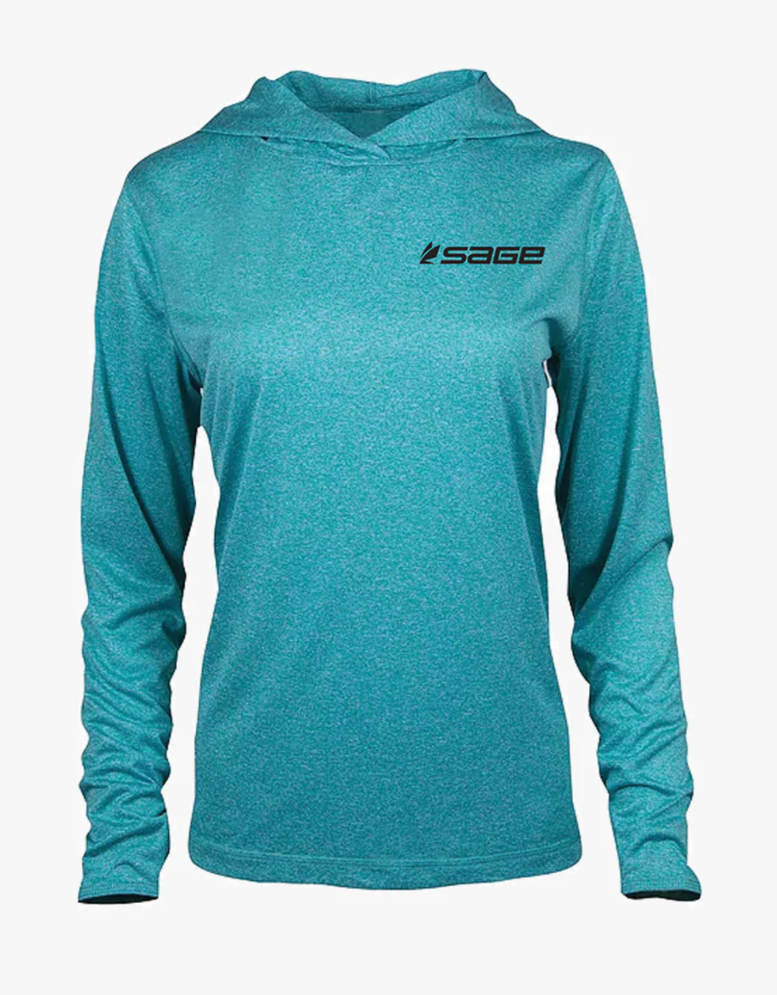 Sage Hoodie Solaire Femme Sage - Turquoise