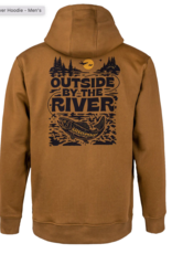 Hooké Hoodie Homme Hooké Outside by the River - Golden Brown