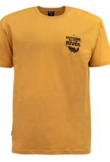 Hooké Hooké Men's Outside by the River T-Shirt - Yellow