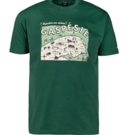 Hooké T-Shirt Homme Hooké Gaspésie - Forest Green