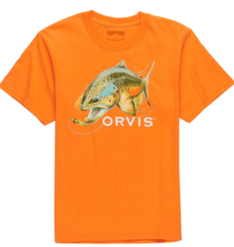 Orvis Orvis Kids Streamer Tee - Orange