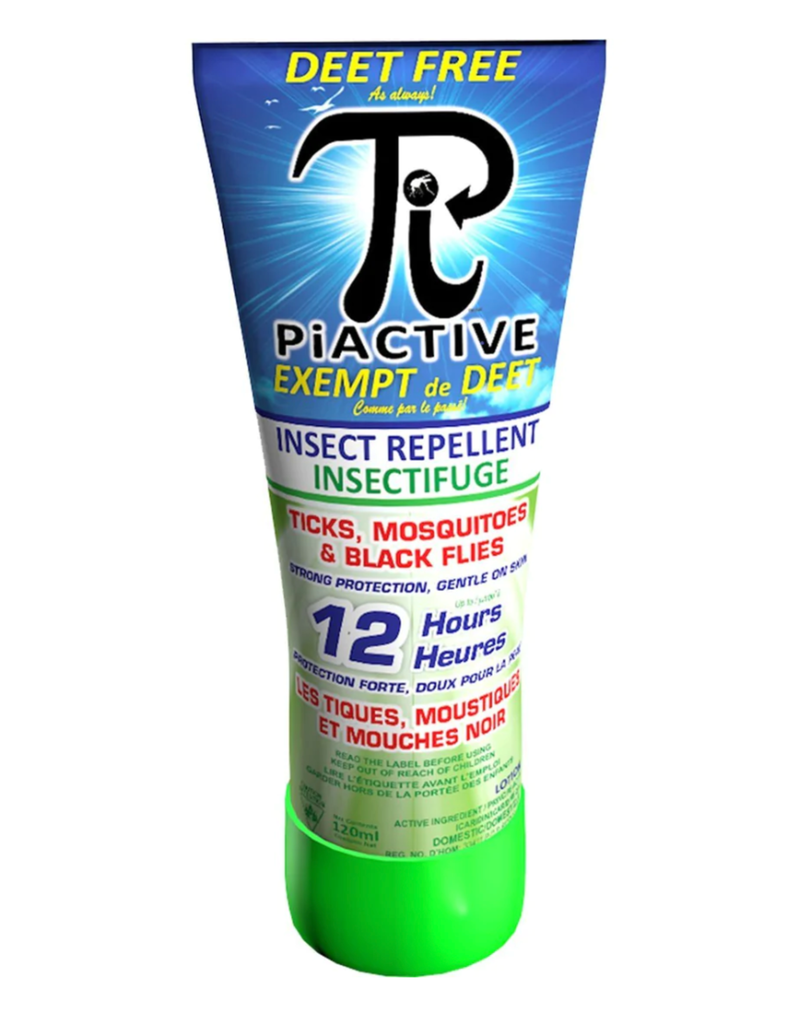 PiActive PiActive Insect Repellent Lotion - Deet Free - 120ml