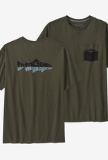 Patagonia Patagonia Men's Wild Waterline Pocket Responsibili-tee