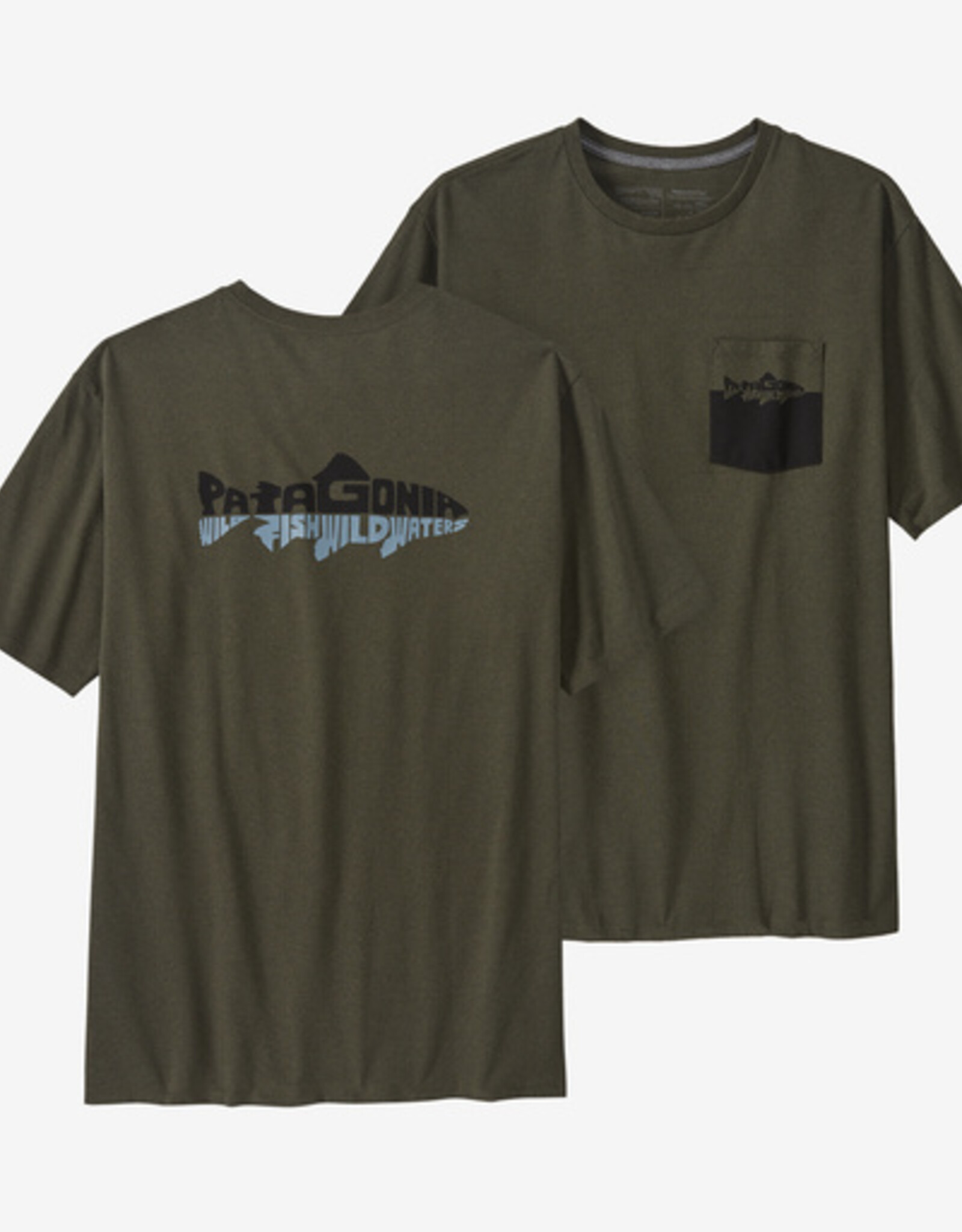 Patagonia Patagonia Men's Wild Waterline Pocket Responsibili-tee