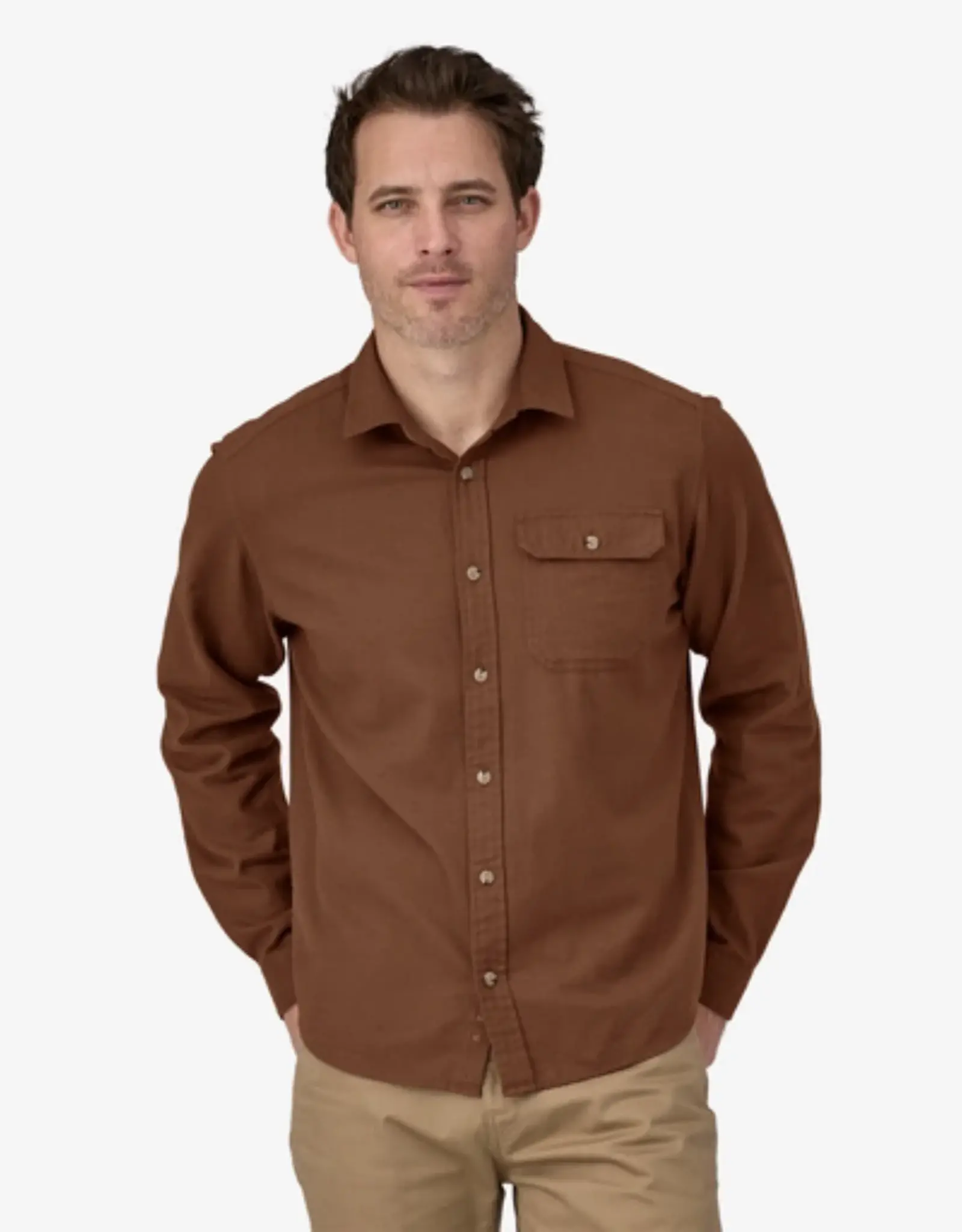 Patagonia Patagonia Men's L/S Cotton in Conversion LW FJord Flannel Shirt