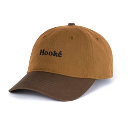 Hooké Hooké Signature Dad Hat - Camel & Dark Brown