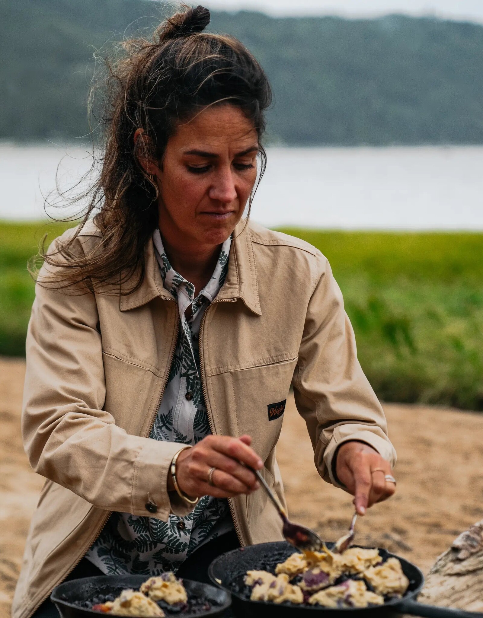 Hooké Hooké Women's Light Trucker Work Jacket