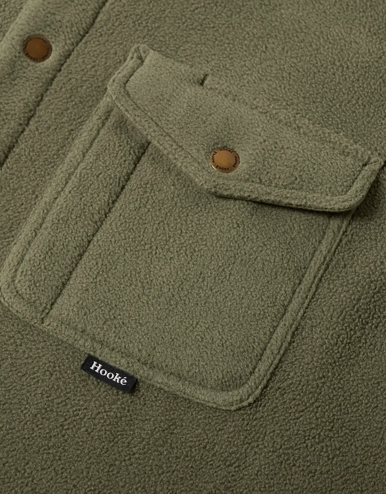 Hooké Hooké Men's Polar Fleece Overshirt