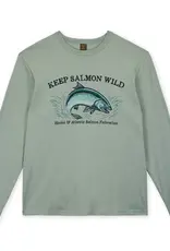 Hooké Hooké/ASF Men's Keep Salmon Wild Long Sleeve Tee