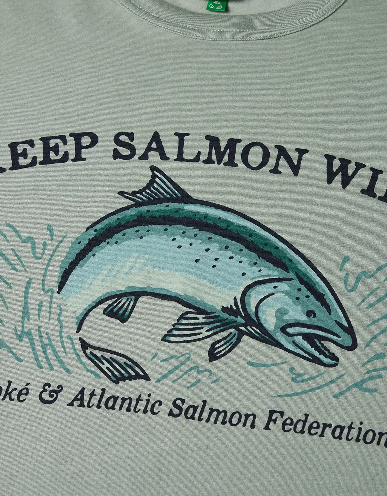 Hooké Hooké/ASF Men's Keep Salmon Wild Long Sleeve Tee