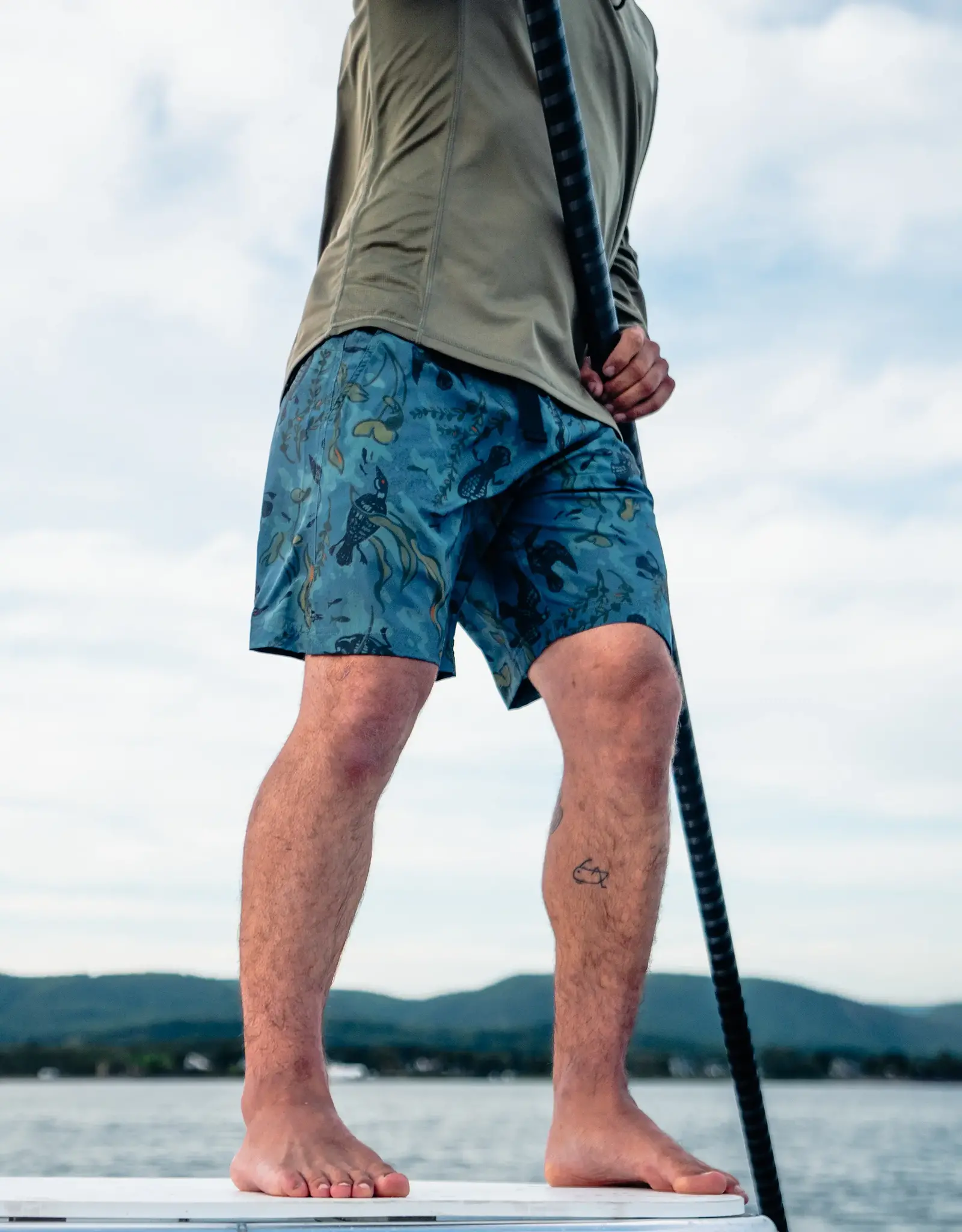 Hooké Hooké Men's Diving Loon River Shorts
