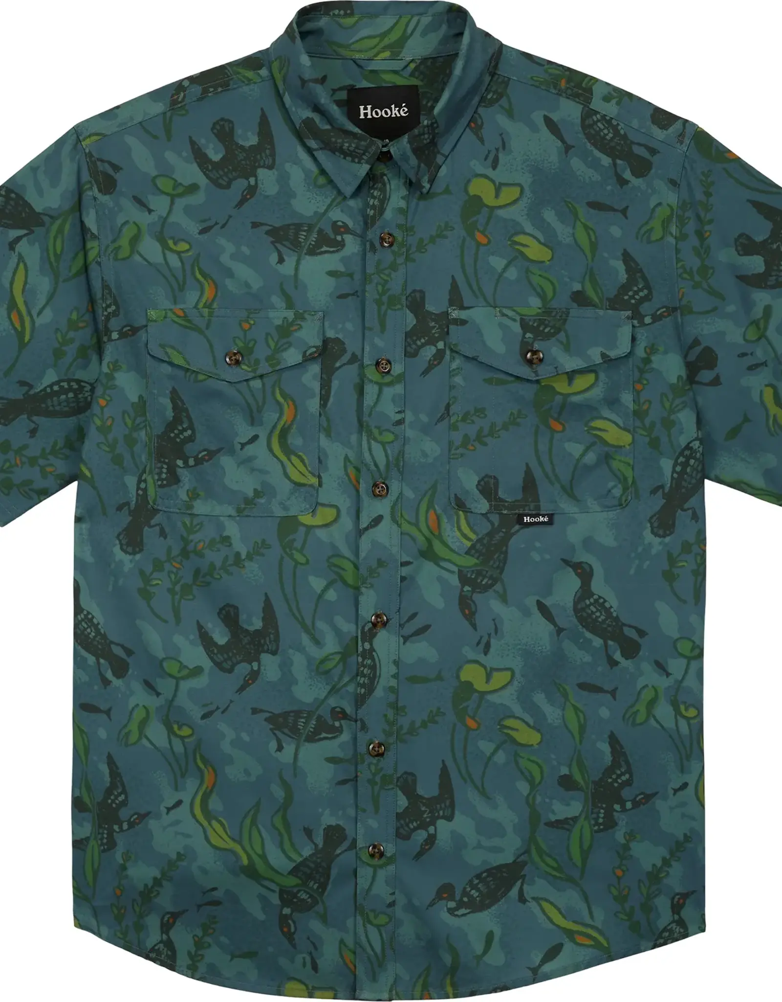 Hooké Hooké Men's Diving Loon Short Sleeve Shirt