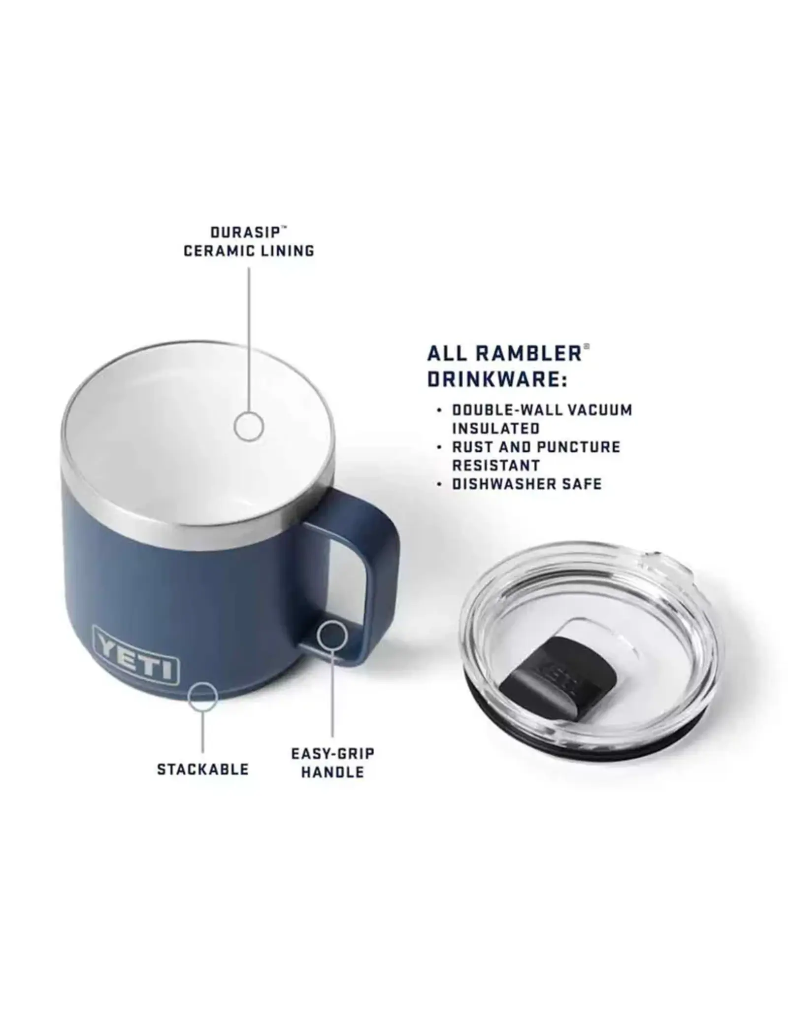 Yeti Yeti Durasip 10oz mug - Ceramic Lined