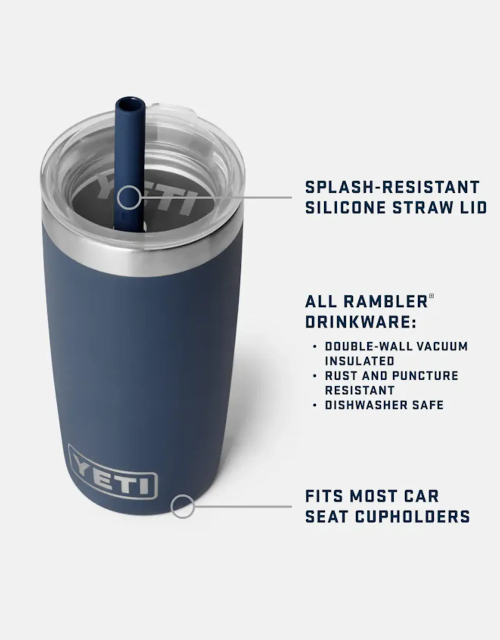 Yeti Yeti 10oz Junior Tumbler with Straw