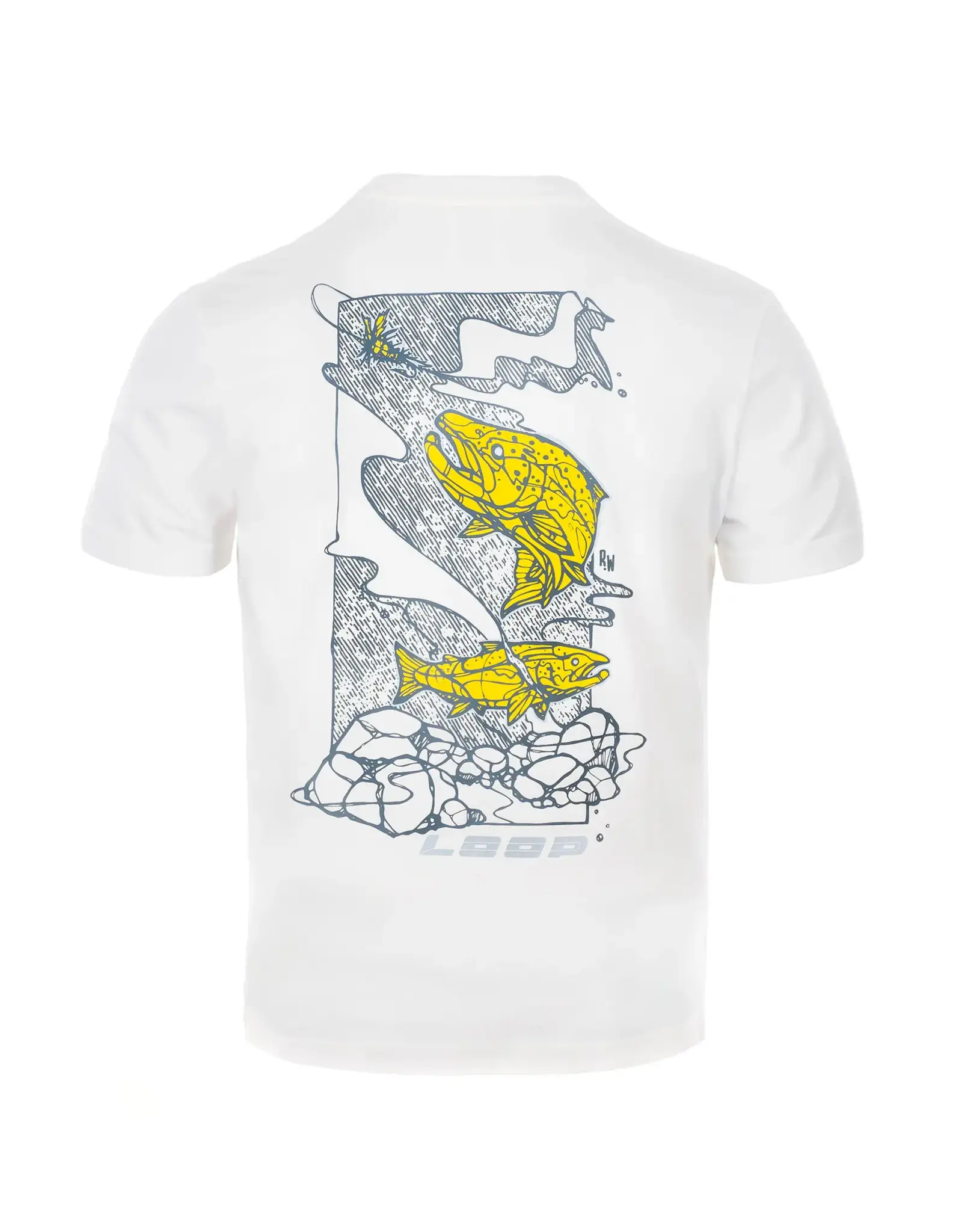 Loop Loop Atlantic salmon Graphic T-Shirt