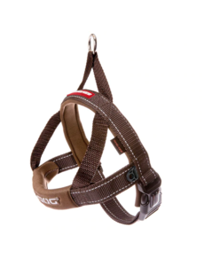 Ezy Dog Quick Fit Harness Chocolate, Small