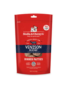 Stella & Chewy Freeze-Dried Raw Dog Food, Venison, 15 oz bag