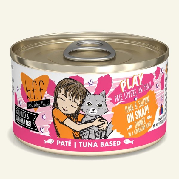 Weruva BFF PLAY Canned Cat Food, Oh Snap!