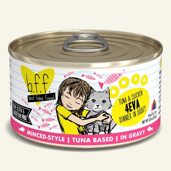 Weruva BFF Canned Cat Food, 4Eva