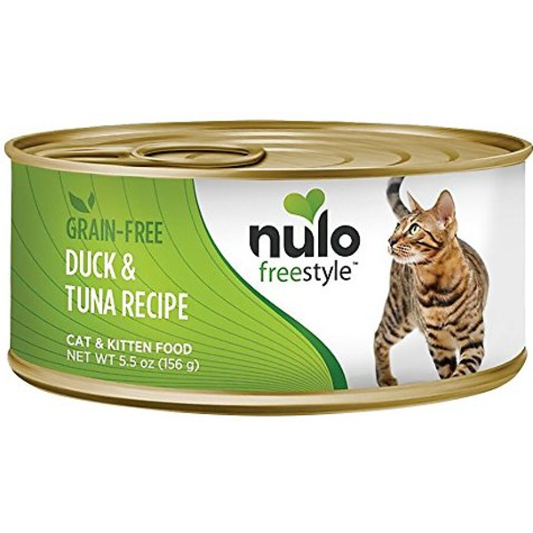 Nulo Freestyle Duck & Tuna Canned Cat & Kitten Food, 5.5 oz can