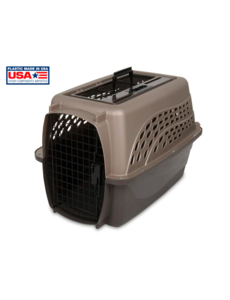 petmate two door top load dog kennel