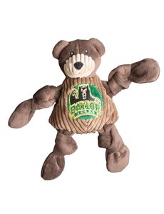 Huggle Hound Baylor Bruiser The Bear Plush Dog Toy