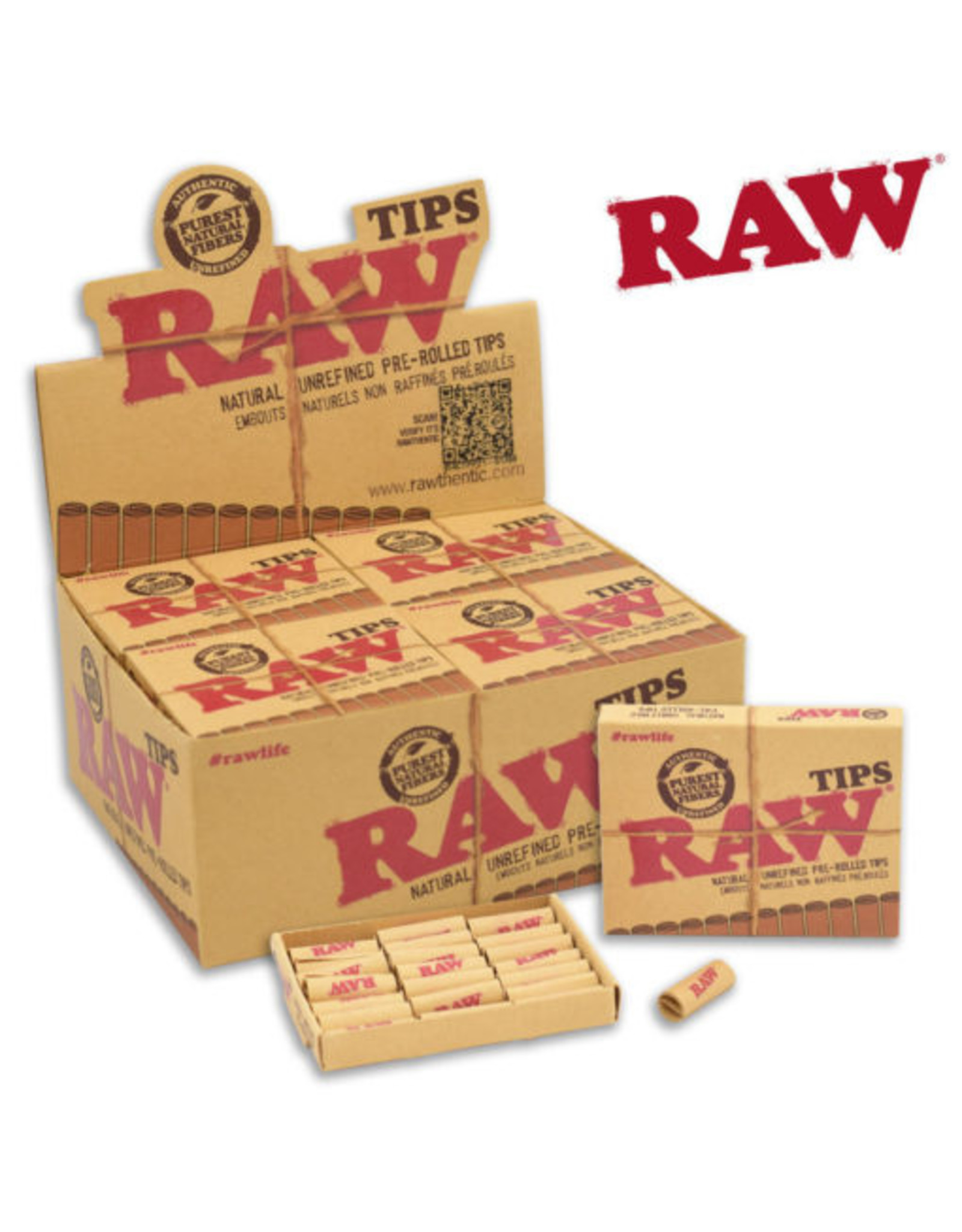 RAW Raw Pre-Rolled Tips