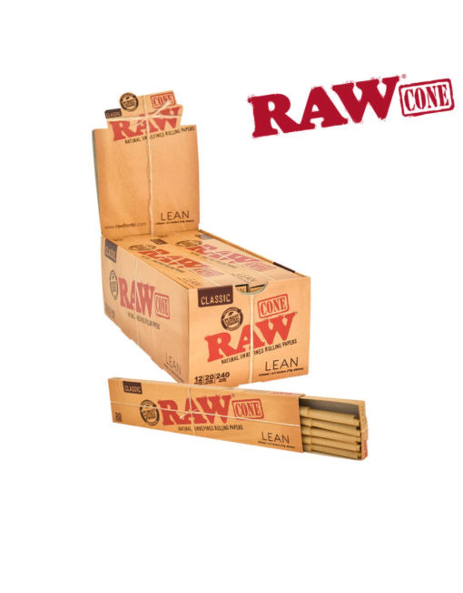 RAW RAW Lean Cone 20pk