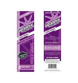 KUSH Kush Cones Pre-Rolled Hemp Wrap - Mixed Grapes