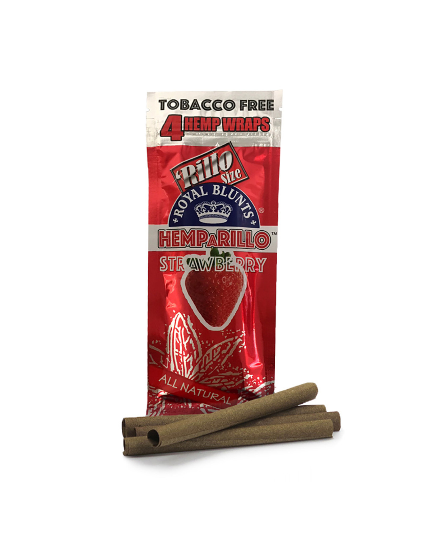 Royal Blunts Strawberry Hemparillo Wraps