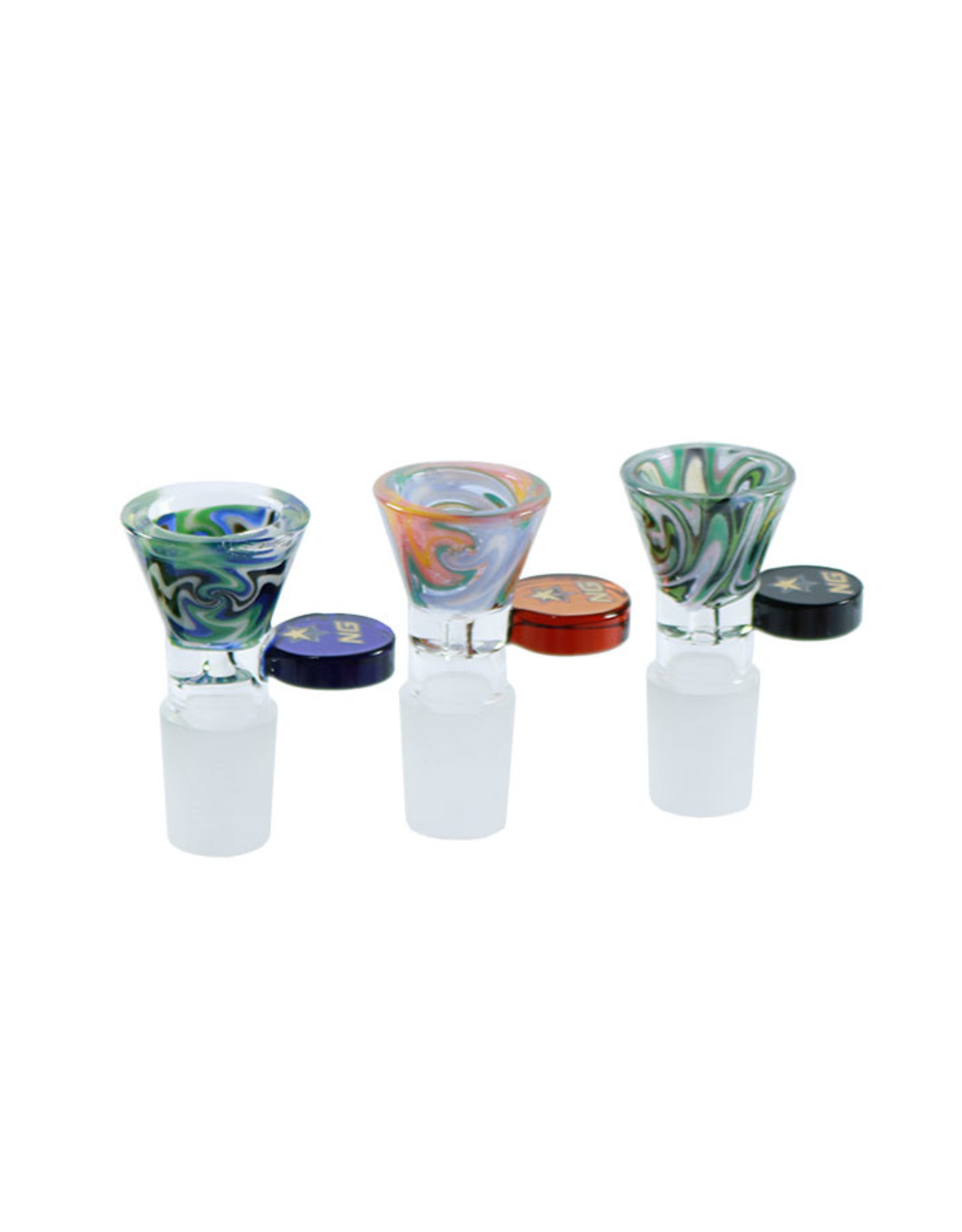 Nice Glass Reverse Color Bowl 19mm