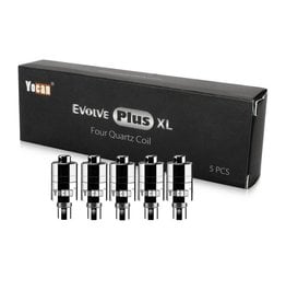 Yocan Yocan Evolve Plus "XL" Replacement Quartz Quad Coil 5/PK