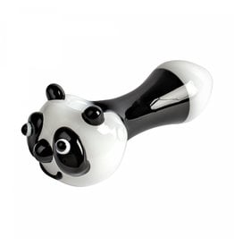 Red Eye Glass 4.5" Panda Pipe