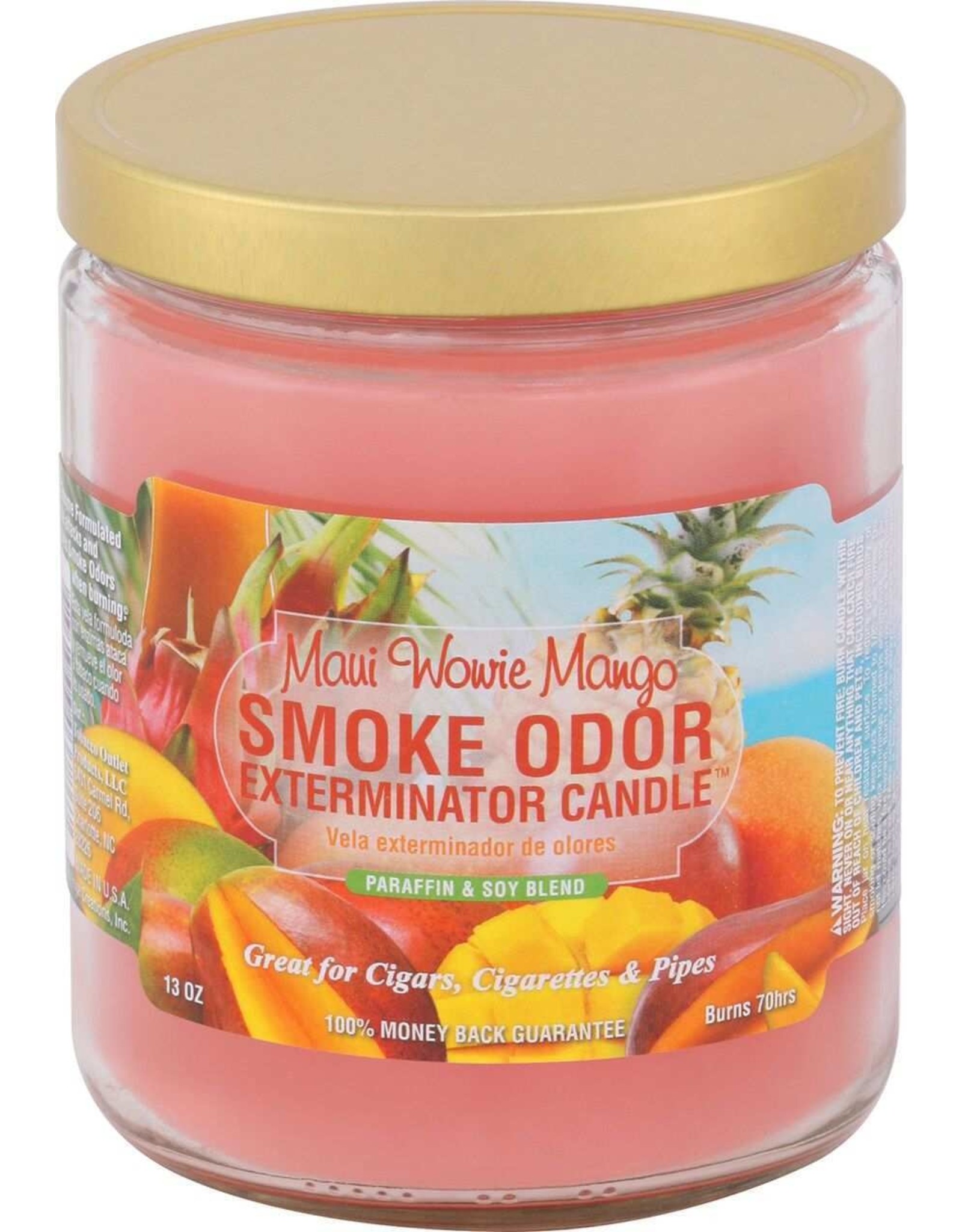 Smoke Odor Maui Wowie Mango - Smoke Odor Candle