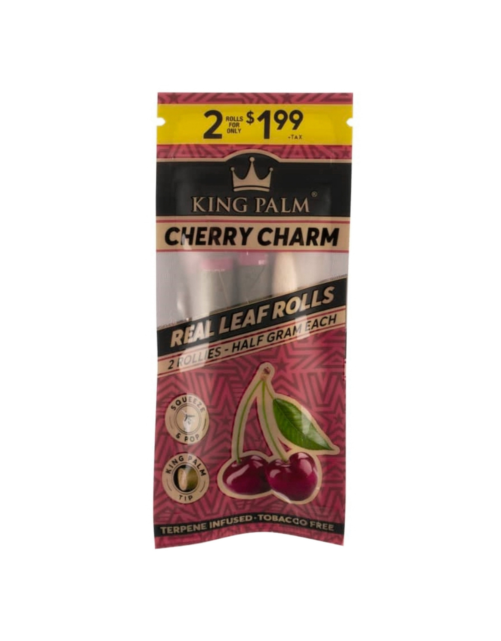 King Palm King Palm Rollie - Cherry Charm