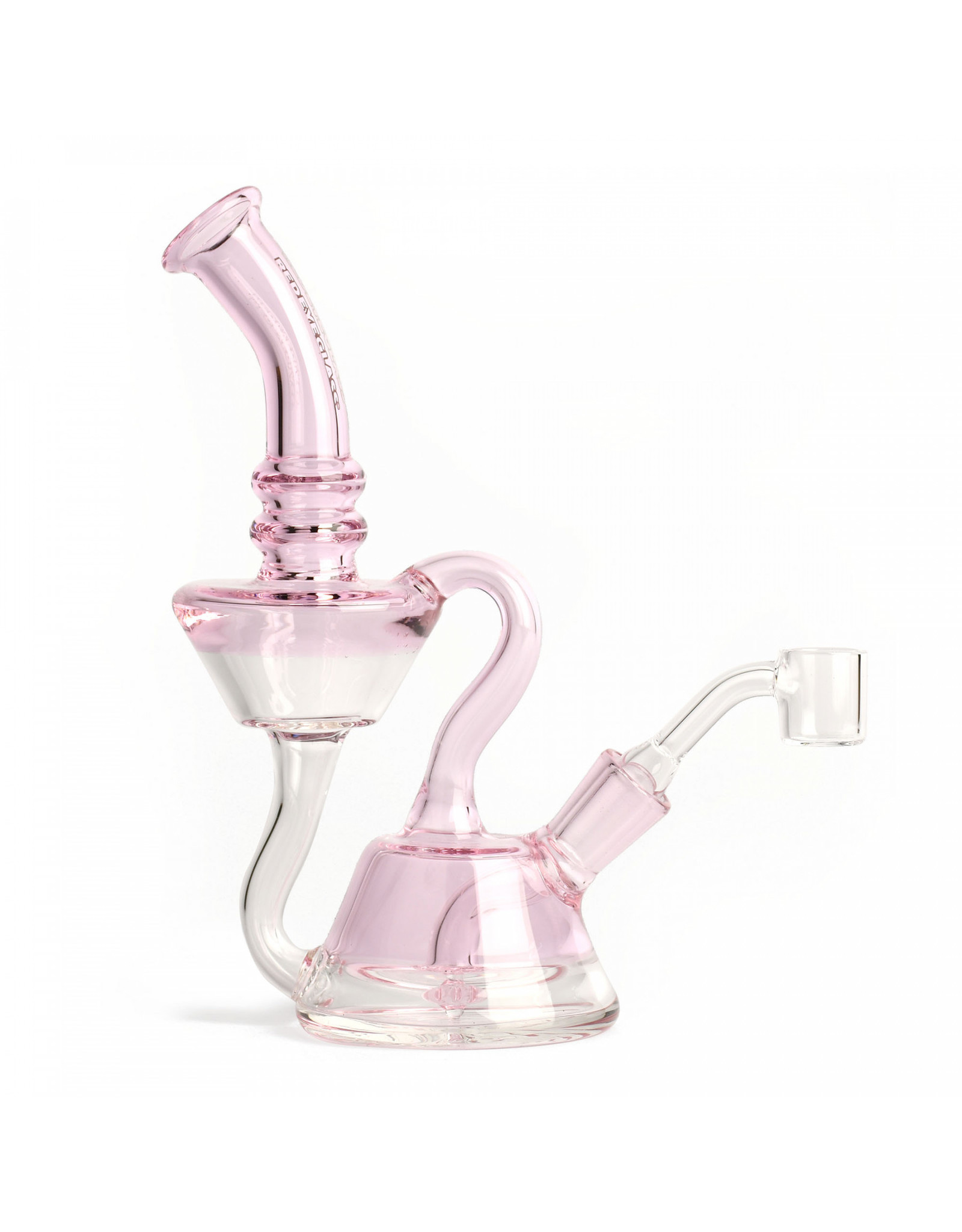 Red Eye Glass 7.5" Waterton Recycler