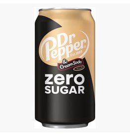 USA CANS - Dr Pepper Cream Soda ZERO