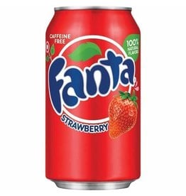 USA CANS - Fanta Strawberry