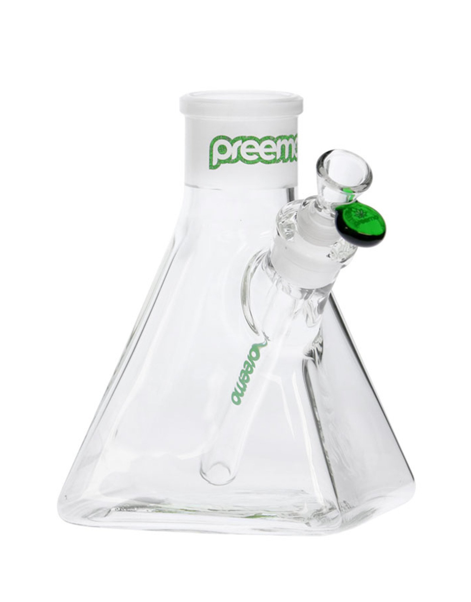 Preemo Glass 8" Pyramid Beaker Bong Base