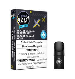 Flavour Beast Flavour Beast Pods -  Blazin' Banana Blackberry Iced [FEDERAL]