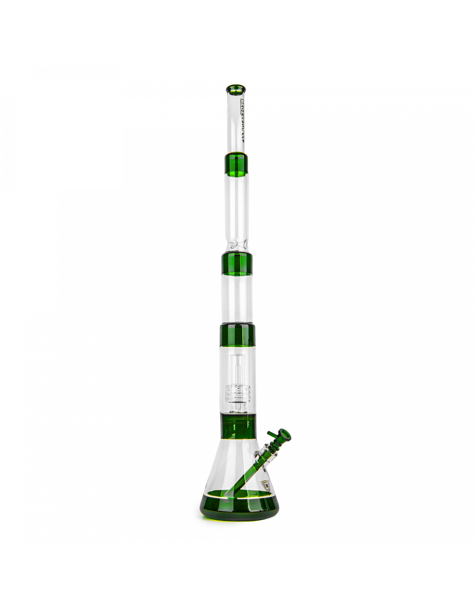 Red Eye Glass 36" Dual Chamber Step Down Beaker