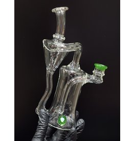 ClarksGlassWorks Clarks Glassworks Clear Recycler Green