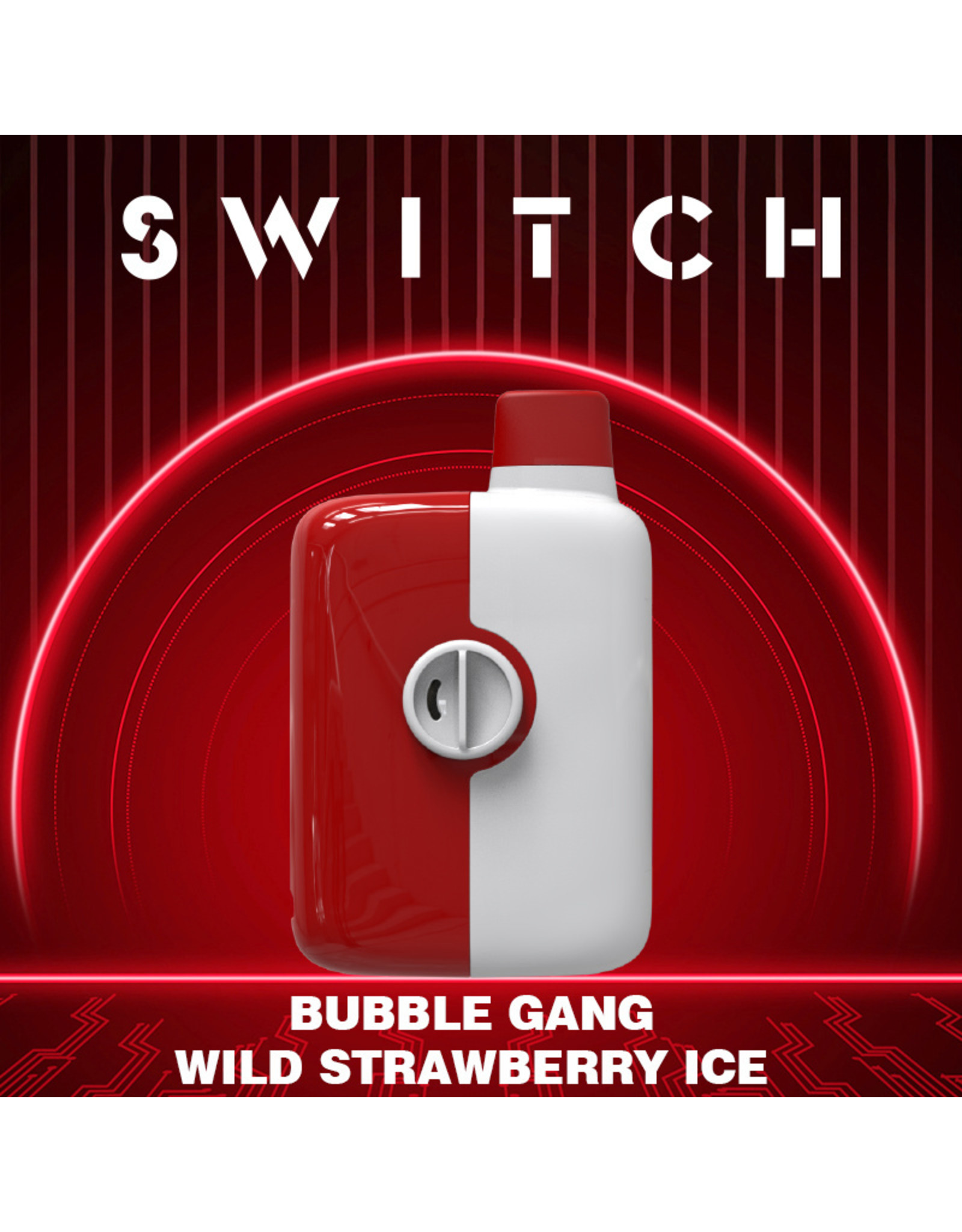 MR FOG MR FOG SWITCH [FEDERAL] -  Bubble Gang Wild Strawberry Ice