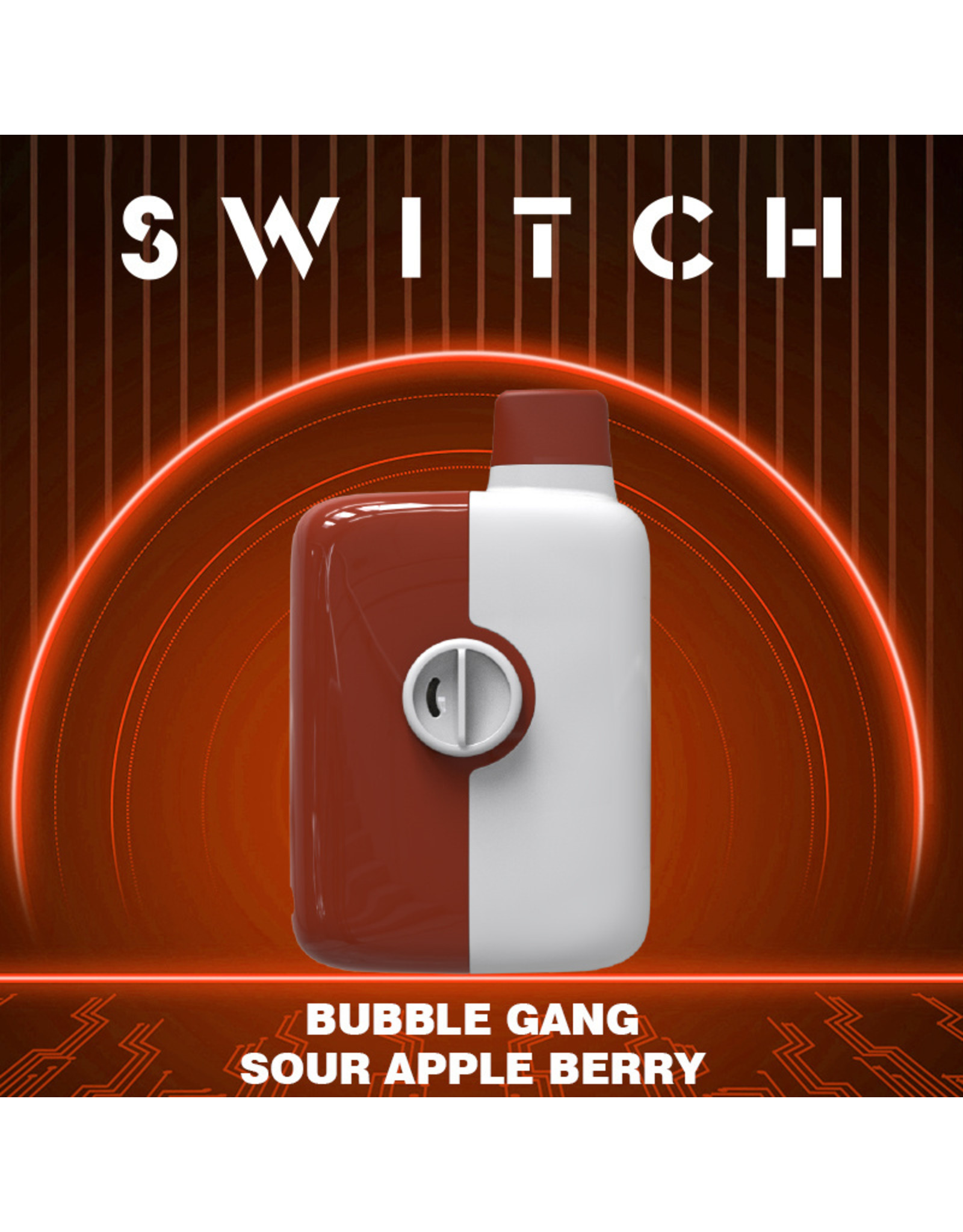 MR FOG MR FOG SWITCH [FEDERAL] -  Bubble Gang Sour Apple Berry