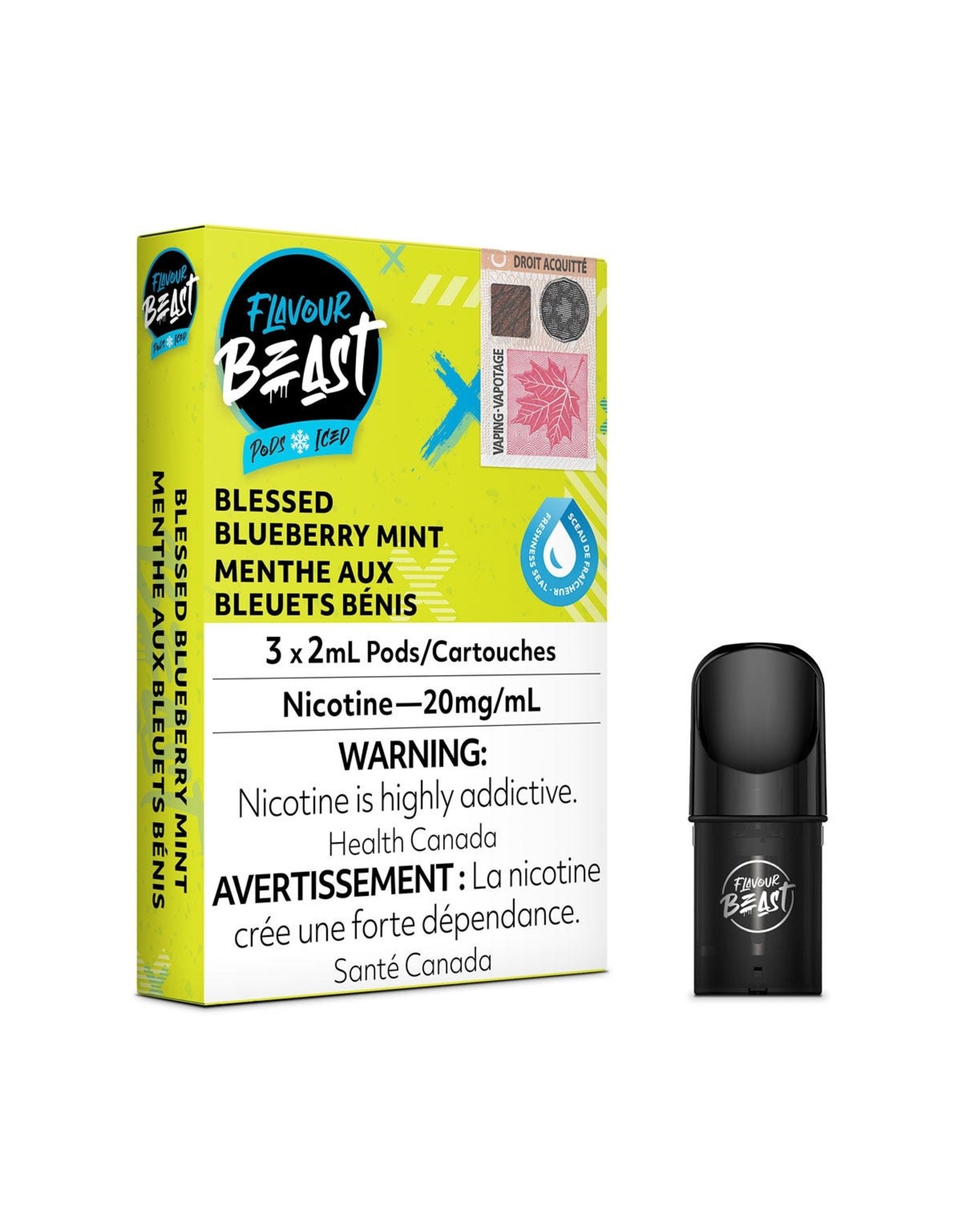 Flavour Beast Flavour Beast Pods -  Blessed Blueberry Mint [FEDERAL]