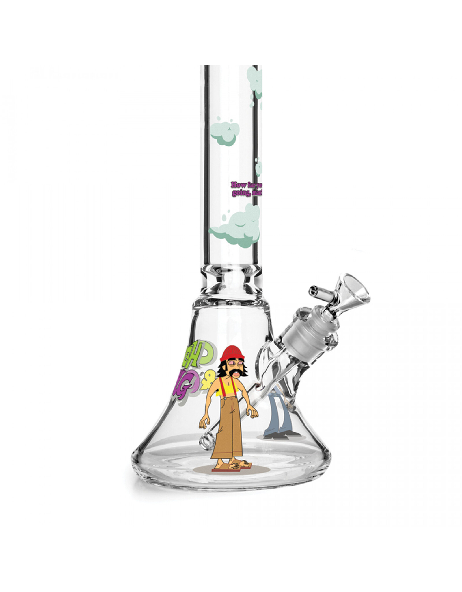 Cheech & Chong Cheech & Chong Glass 48" 7mm How High Are You Bell Base