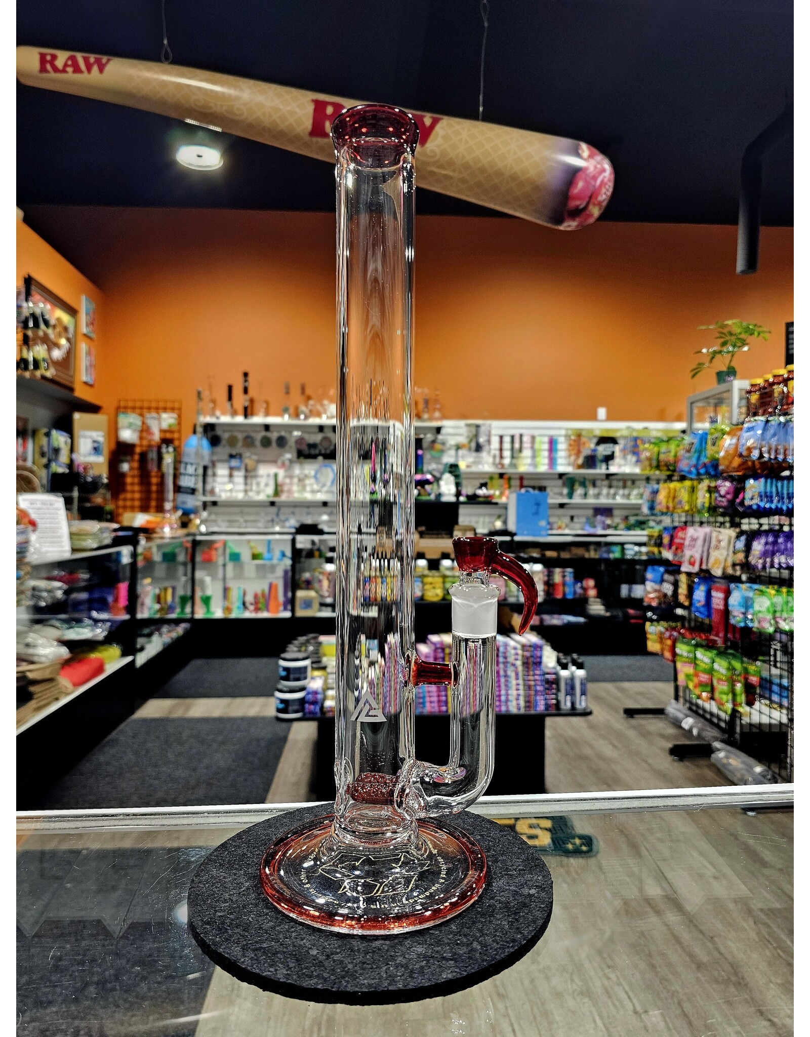 Gore Glass Gore Glass - FA Dual Stem Pomegranate