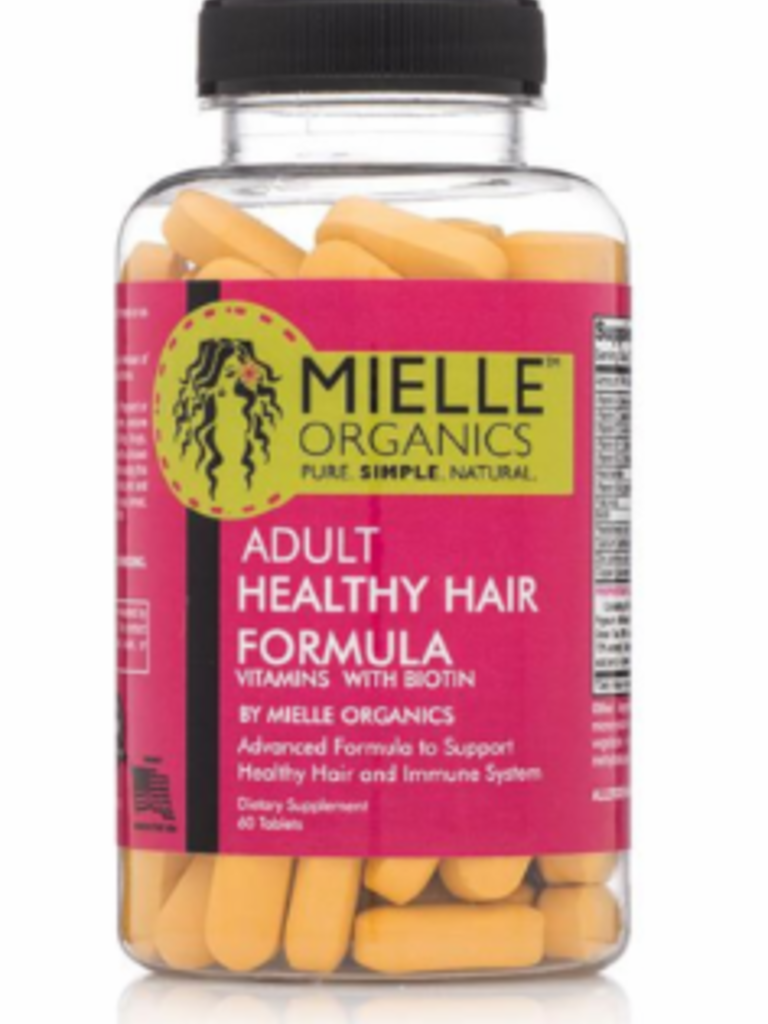MIELLE ORGANICS ADULT'S HEALTHY HAIR FORMULA VITAMINS 60 TABLETS - Images & Beauty MIELLE ORGANICS ADULT'S HEALTHY HAIR FORMULA VITAMINS 60 TABLETS - Images & Beauty
