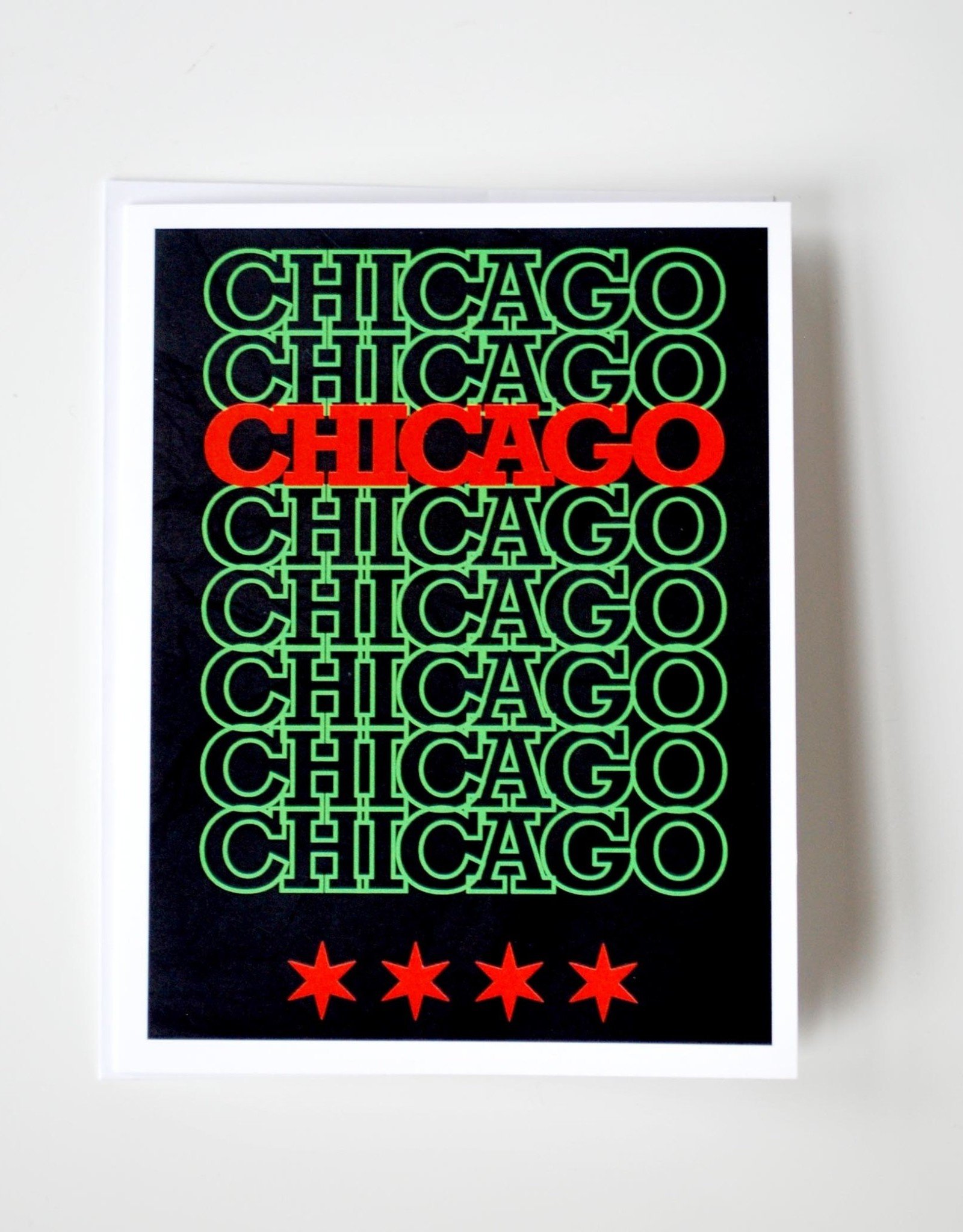 Knight Illustrations Chicago Recyclable: Pan Greeting Card by David Knight