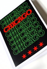 Knight Illustrations Chicago Recyclable: Pan Greeting Card by David Knight